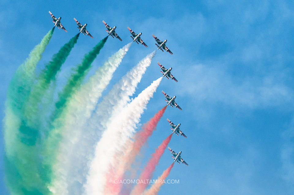Frecce Tricolori a Olbia – Cielo Sardegna 2011